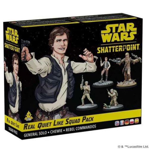 Star Wars Shatterpoint Real Quiet Like Han Solo Squad Pack